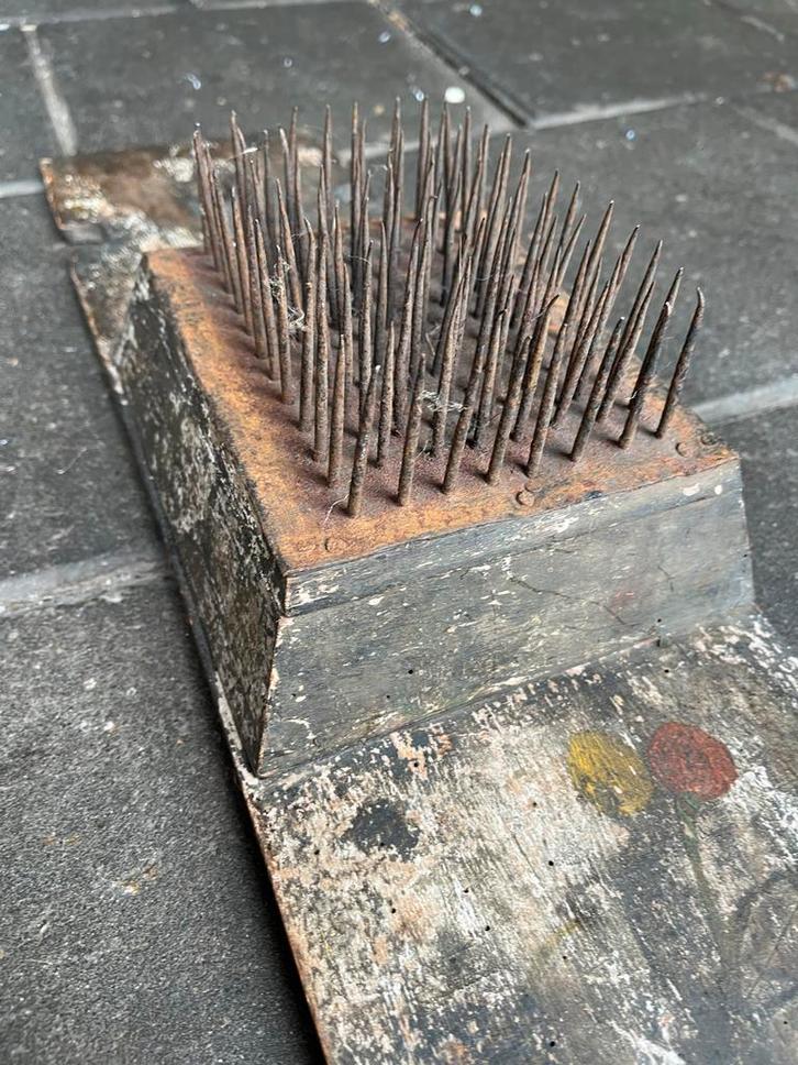 Antieke Hekel - Wolbewerking, Antiek en Kunst, Antiek | Gereedschap en Instrumenten, Ophalen of Verzenden