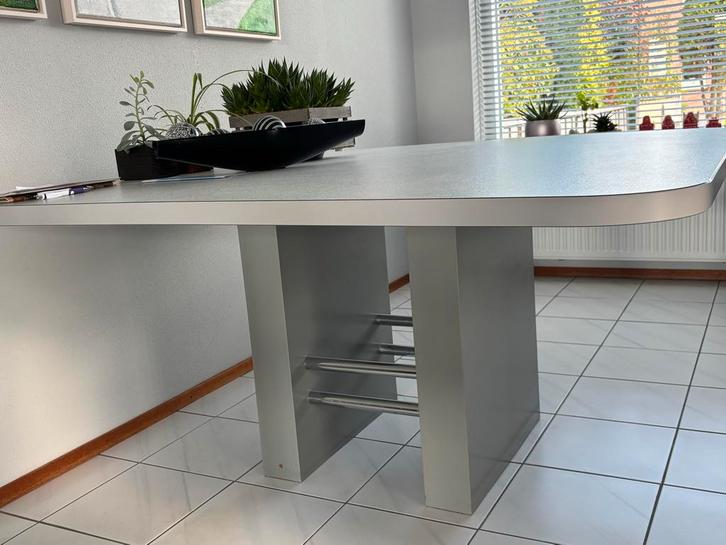 Is verkocht., Huis en Inrichting, Tafels | Eettafels, Nieuw, 150 tot 200 cm, Vijf personen of meer, Vierkant, Overige houtsoorten