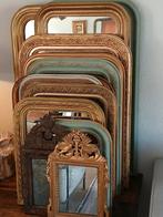 Diverse Antieke Spiegel Spiegels Kuifspiegels, Antiek en Kunst, Ophalen, Rechthoekig, Minder dan 50 cm