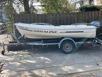Texas 360 Aqualine DarekCo, Yamaha 8pk 4takt & kanteltrailer beschikbaar voor biedingen