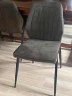 6 Eet tafel stoelen, Huis en Inrichting, Stoelen, Overige kleuren, Ophalen of Verzenden, Zo goed als nieuw, Stof