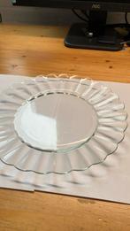 Glazen schaal Duralex 27 cm, Ophalen of Verzenden, Zo goed als nieuw, Rond, Glas