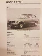 10 x Honda Olyslager Kluwer Vraagbaken 1973-1985 Civic enz., Ophalen of Verzenden