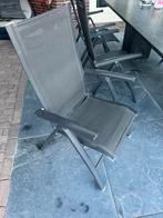 6 stuks tuinstoelen, Ophalen of Verzenden, Zo goed als nieuw, Kunststof, Verstelbaar