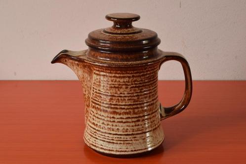 Retro vintage aardewerk fat lava jaren 70 koffiepot/theepot, Huis en Inrichting, Keuken | Servies, Zo goed als nieuw, Overige typen