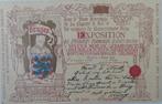 Briefkaart 1902, Expositie Vlaamse Primitieven, Brugge-Sluis, Postzegels en Munten, Ophalen of Verzenden, Briefkaart