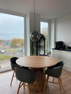 Zuiver Hanglamp Grijs/Zilver Bol, Ophalen, Zo goed als nieuw, Metaal, Minder dan 50 cm