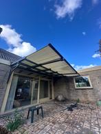 Elektrisch uitschuifbaar zonnescherm, Tuin en Terras, Zonneschermen, Ophalen, Gebruikt, Overige typen, 450 cm of meer