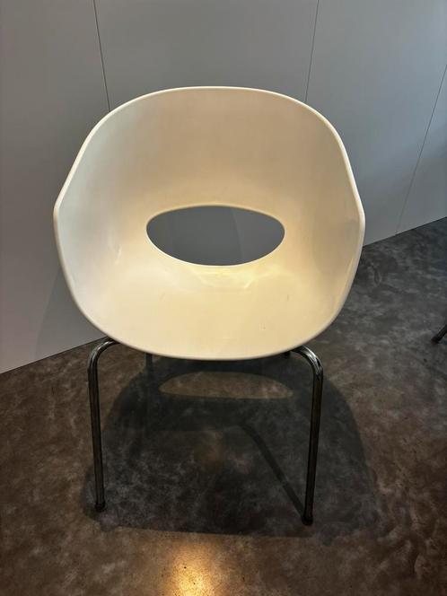 8 x gebruikte Sintesi Orbit Light, Huis en Inrichting, Stoelen, Zo goed als nieuw, Vijf, Zes of meer stoelen, Kunststof, Wit, Ophalen
