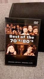 Dvd Best of the 70"s / 80"s, Ophalen of Verzenden, Zo goed als nieuw, Muziek en Concerten