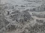 gravure Slag om Mookerheide Mook Limburg Baudartius ca 16122, Verzenden