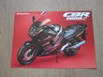 Honda CBR 1000 F brochure folder 1993 ?, Motoren, Handleidingen en Instructieboekjes, Ophalen of Verzenden, Honda