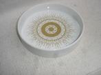 Vintage Hans Theo Baumann Gold schaal Rosenthal Studio Line