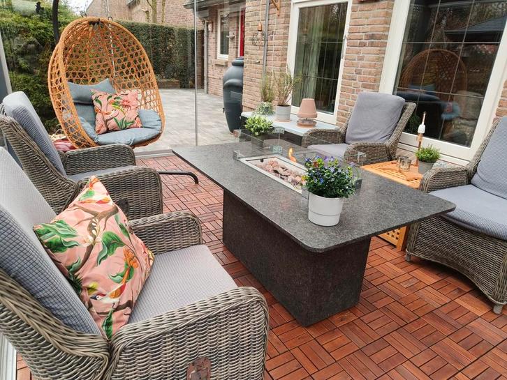 Vuurtafel, Tuin en Terras, Vuurtafels, Zo goed als nieuw, Ophalen