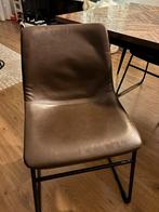 4 eetkamerstoelen donkerbruin, Huis en Inrichting, Stoelen, Ophalen of Verzenden, Gebruikt, Bruin, Vier