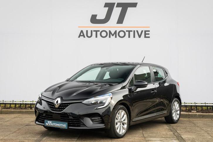 Renault Clio E-TECH HYBRID 1.6 ET 140 Intens Half leder | Vo, Auto's, Renault, Bedrijf, Te koop, Clio, ABS, Airbags, Airconditioning