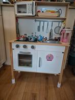 Speelkeuken met accessoires, Kinderen en Baby's, Ophalen, Gebruikt, Hout