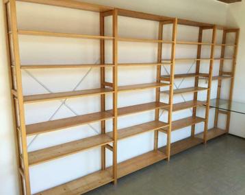 Lundia boekenkast ladekast ladenblok stelling hout vintage beschikbaar voor biedingen
