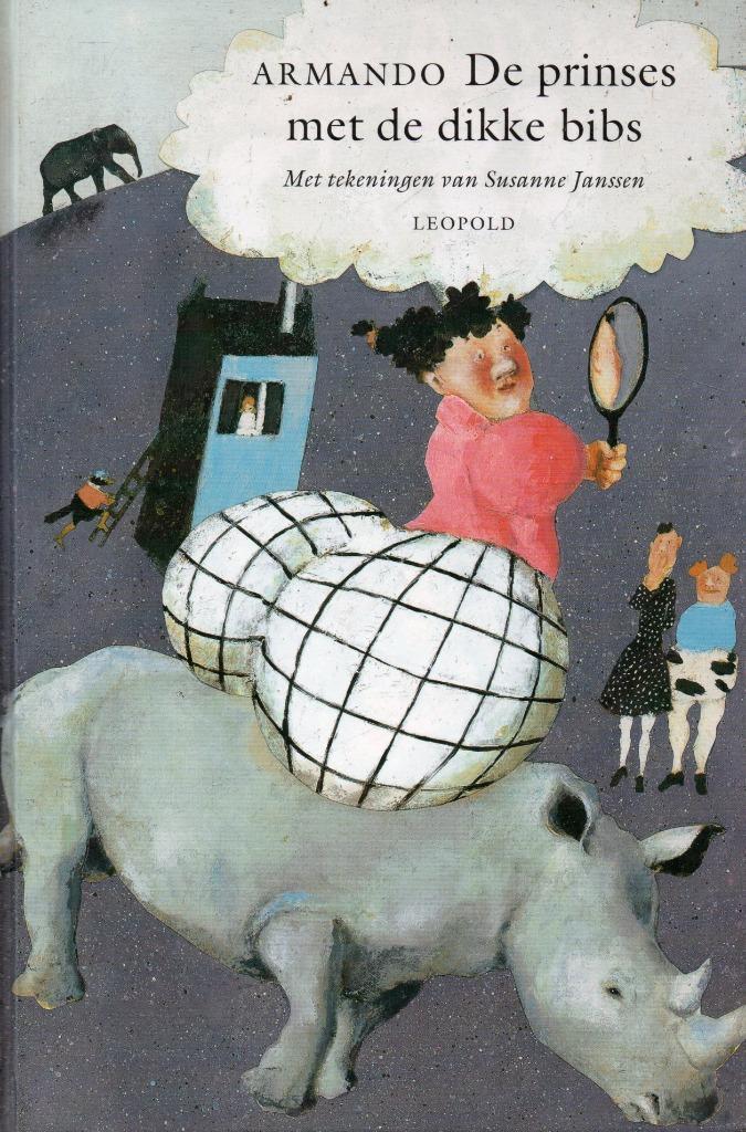 Armando, Prinses met de dikke bibs, Sprookjes, Peter Vos, Boeken, Kinderboeken | Jeugd | onder 10 jaar, Zo goed als nieuw, Sprookjes