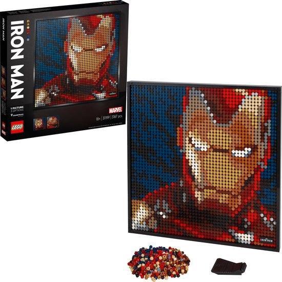 31199 LEGO Art: Marvel Studios Iron Man -Nieuw in doos!!, Kinderen en Baby's, Speelgoed | Duplo en Lego, Nieuw, Lego, Complete set