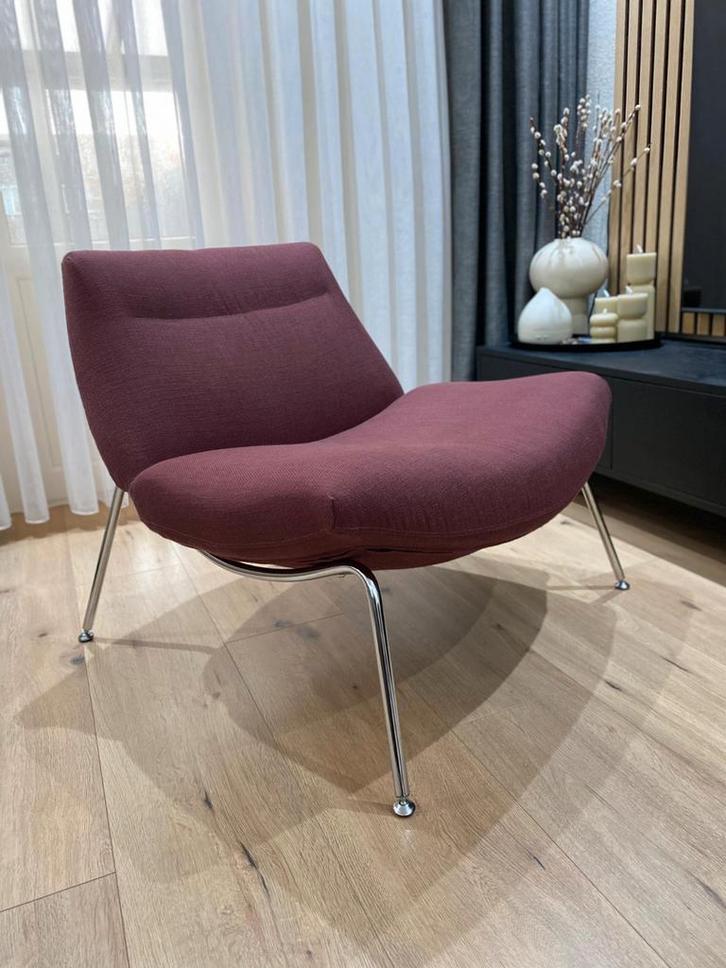 Topform Grippa Fauteuil - Nieuw Gestoffeerd!, Huis en Inrichting, Fauteuils, Zo goed als nieuw, Metaal, Stof, 75 tot 100 cm, 75 tot 100 cm