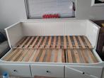 Bedbank met Gebruikssporen, Huis en Inrichting, Ophalen, Gebruikt, Eenpersoons, Wit