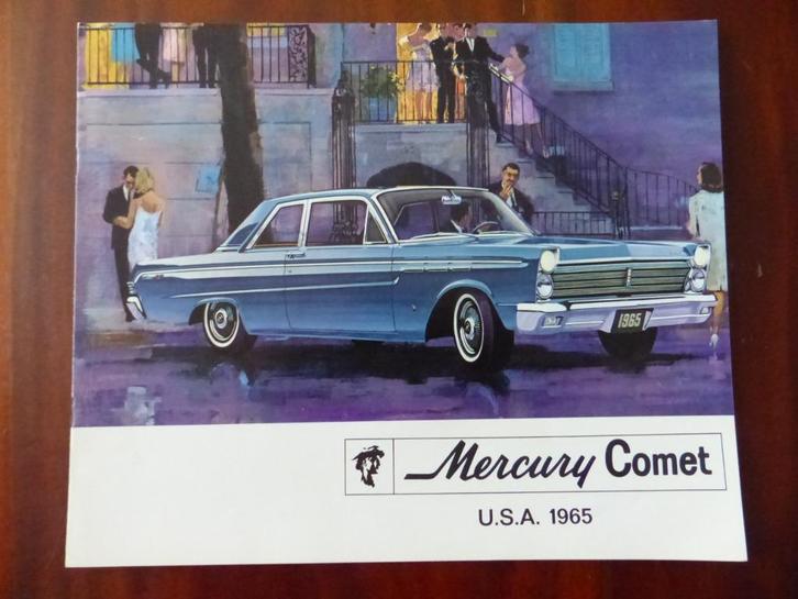 Mercury Comet 1965 brochure NL, Boeken, Auto's | Folders en Tijdschriften, Zo goed als nieuw, Overige merken, Verzenden