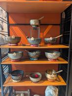 Prachtige collectie klankschalen authentieke klnkschaal, Antiek en Kunst, Ophalen of Verzenden