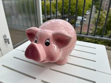 XL Vrolijke Spaarvarken (Keramiek) €27 beschikbaar voor biedingen