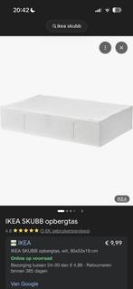 4x IKEA SKUBB Opbergdozen | gaat zsm weg, Caravans en Kamperen, Ophalen, Zo goed als nieuw