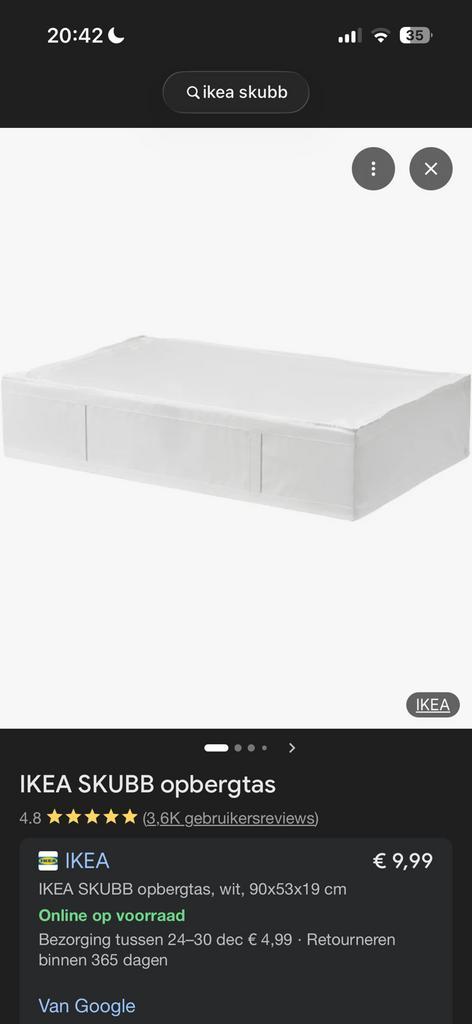 4x IKEA SKUBB Opbergdozen | gaat zsm weg, Caravans en Kamperen, Caravan accessoires, Zo goed als nieuw, Ophalen