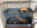 Caviahok voor 2 cavia’s met alle toebehoren, Dieren en Toebehoren, Ophalen, Kooi, Gebruikt, 90 cm of meer