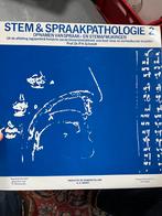 Stem & Spraakpathologie 2. ( vinyl ), Alle leeftijden, Ophalen of Verzenden, Gebruikt, Overige gebieden
