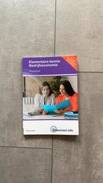 Elementaire kennis Bedrijfseconomie theorieboek, Boeken, Ophalen of Verzenden, Zo goed als nieuw, Overige niveaus, Bedrijfseconomie of M&O
