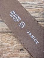 Janice - Mooie suedeleren taile riem maat 75 - Nieuw €145, Kleding | Dames, Janice, 5 cm of meer, Minder dan 80 cm, Nieuw