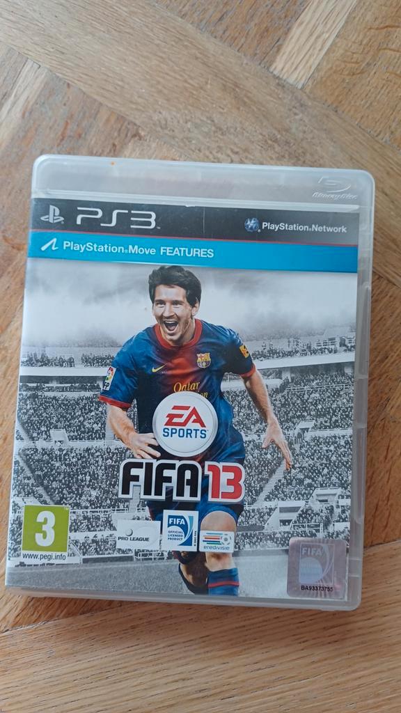 FIFA 13 - PS3 Voetbalgame, Spelcomputers en Games, Games | Sony PlayStation 3, Gebruikt, Sport, 1 speler, Vanaf 3 jaar, Eén computer