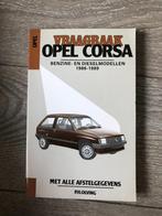 Vraagbaak Opel Corsa A Benzine- en Dieselmodellen 1986-1989, Ophalen of Verzenden