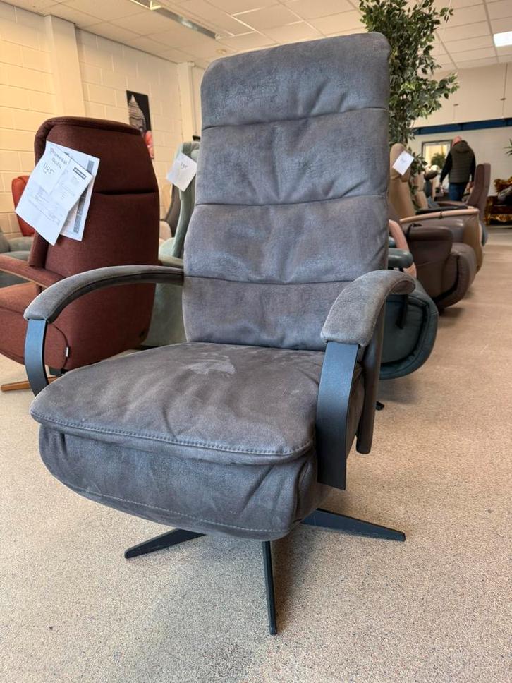 Gealux relaxfauteuil relax stoel gratis bezorging, Huis en Inrichting, Fauteuils, Zo goed als nieuw, Stof, Verzenden