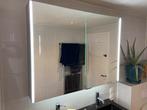 Mooie spiegelkast met verlichting kleur eiken 100 x 70 x 15, Huis en Inrichting, Badkamer | Badkamermeubels, Ophalen of Verzenden