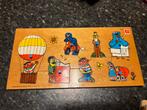 Houten puzzel Sesamstraat, Ophalen of Verzenden, Minder dan 10 stukjes, Gebruikt, 6 maanden tot 2 jaar