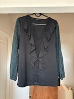 Blouse zwart, Kleding | Dames, Blouses en Tunieken, Zwart, Ophalen of Verzenden, Maat 36 (S), Gedragen