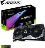 RTX 4070 OC Premium Gigabyte Master 12G, Computers en Software, Videokaarten, GDDR6, PCI-Express 4, Ophalen of Verzenden, Zo goed als nieuw