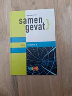 Samengevat en examenbundel havo, Boeken, Schoolboeken, Gelezen, HAVO, Ophalen of Verzenden, Overige vakken