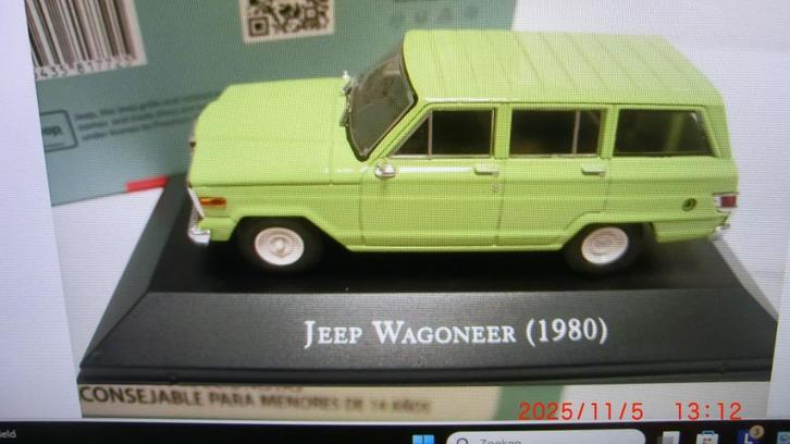 Jeep wagoneer 1:43, Hobby en Vrije tijd, Modelauto's | 1:43, Nieuw, Auto, Overige merken, Ophalen of Verzenden