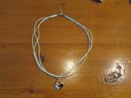 Halsketting Dames met sieraadje hartvormig, Sieraden, Tassen en Uiterlijk, Kettingen, Ophalen, Zo goed als nieuw, Overige materialen