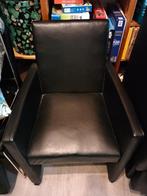 4 eetkamerstoelen met wieltjes, Huis en Inrichting, Fauteuils, Ophalen, Gebruikt, Minder dan 75 cm, 50 tot 75 cm