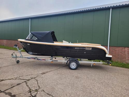 Nieuwe Elegance 590  met 20 pk Tohatsu incl. Winterstalling!, Watersport en Boten, Sloepen, Zo goed als nieuw, 6 meter of meer