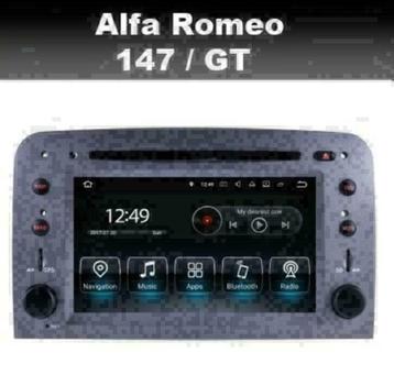 Alfa Romeo 147 GT android 10 navigatie radio usb dab+ wifi beschikbaar voor biedingen