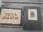2 stukken papyrus, Antiek en Kunst, Ophalen of Verzenden