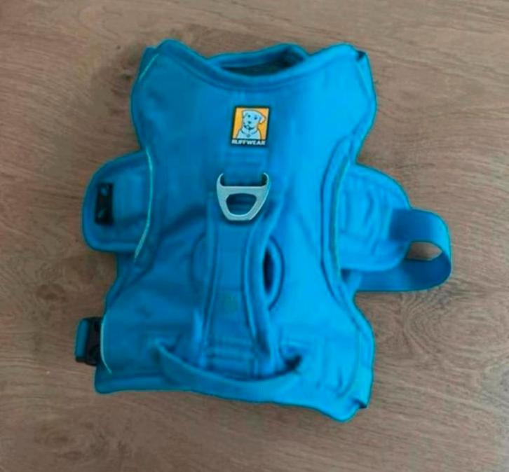 Ruffwear Webmaster Harnass blauw XXS, Dieren en Toebehoren, Hondenhalsbanden en Penningen, Zo goed als nieuw, Ophalen